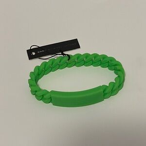Marc by Marc Jacobs Green Silicone Bracelet